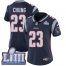 Nike New England Patriots #23 Patrick Chung Navy Blue Team Color Super Bowl LIII Bound Womens Stitched NFL Vapor Untouchable Limited Jersey