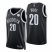 Nike Brooklyn Nets #20 David Duke Black Mens 2021-22 NBA 75th Anniversary Diamond Swingman Jersey – Icon Edition Mens