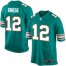 Nike Miami Dolphins #12 Bob Griese Aqua Green Alternate Youth Stitched NFL Elite Jersey