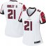 Nike Atlanta Falcons #21 Todd Gurley II White Womens Stitched NFL New Elite Jersey