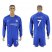 Chelsea #7 Kante Home Long Sleeves Soccer Club Jersey