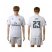 Real Madrid #23 Isco White Home Soccer Club Jersey