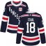 Adidas New York Rangers #18 Marc Staal Navy Blue Authentic 2018 Winter Classic Womens Stitched NHL Jersey