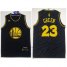 Golden State Warriors #23 Draymond Green Black Precious Metals Fashion Stitched NBA Jersey