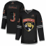 Florida Panthers #3 Keith Yandle Adidas Mens Black USA Flag Limited NHL Jersey