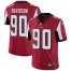 Nike Atlanta Falcons #90 Marlon Davidson Red Team Color Mens Stitched NFL Vapor Untouchable Limited Jersey