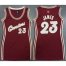 Women Cleveland Cavaliers #23 LeBron James Red 2015-2016 Christmas Day Dress Stitched NBA Jersey