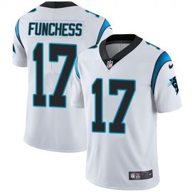 Nike Carolina Panthers #17 Devin Funchess White Mens Stitched NFL Vapor Untouchable Limited Jersey