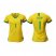 Womens Brazil #1 Alisson Home Soccer Country Jersey