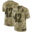 Nike Los Angeles Rams #42 John Kelly Camo Mens Stitched NFL Limited 2018 Salute To Service Jersey
