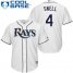 Tampa Bay Rays #4 Blake Snell White Cool Base Stitched Youth MLB Jersey