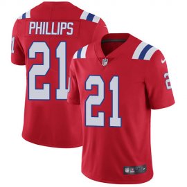 Nike New England Patriots #21 Adrian Phillips Red Alternate Mens Stitched NFL Vapor Untouchable Limited Jersey