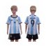 Argentina #9 Higuain Home Kid Soccer Country Jersey