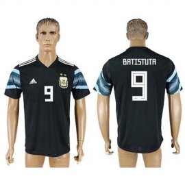 Argentina #9 Batistuta Away Soccer Country Jersey