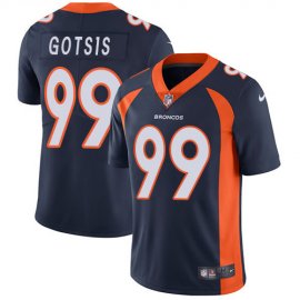 Nike Denver Broncos #99 Adam Gotsis Navy Blue Alternate Mens Stitched NFL Vapor Untouchable Limited Jersey