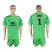 Lyon #1 Lopes Green Goalkeeper Soccer Club Jersey