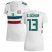 Womens Mexico #13 G.Ochoa Away Soccer Country Jersey