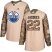 Adidas Edmonton Oilers #22 Jean-Francois Jacques Camo Authentic 2017 Veterans Day Stitched NHL Jersey