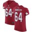Nike Arizona Cardinals #64 J.R. Sweezy Red Team Color Mens Stitched NFL Vapor Untouchable Elite Jersey