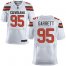 Nike Cleveland Browns #95 Myles Garrett White Mens Stitched NFL New Elite Jersey