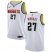 Mens Nike Denver Nuggets #27 Jamal Murray White NBA Swingman Association Edition Jersey