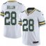 Nike Green Bay Packers #28 AJ Dillon White Mens Stitched NFL Vapor Untouchable Limited Jersey