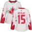 Team Canada #15 Ryan Getzlaf White 2016 World Cup Womens Stitched NHL Jersey