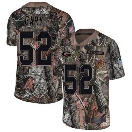 Nike Green Bay Packers #52 Rashan Gary Camo Youth Stitched NFL Limited Rush Realtree Jersey