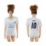 Womens Real Madrid #10 James Home Soccer Club Jersey