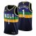 Nike New Orleans Pelicans #1 Zion Williamson Mens 2022-23 City Edition NBA Jersey – Cherry Blossom Navy Mens