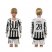Juventus #28 Khedira Home Long Sleeves Kid Soccer Club Jersey