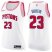 Womens Nike Detroit Pistons #23 Blake Griffin White Pink NBA Swingman Fashion Jersey