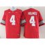 Ohio State Buckeyes #4 Santonio Holmes Red Stitched NCAA Jersey