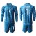 Spain #1 Casillas Blue Goalkeeper Long Sleeves Soccer Country Jersey