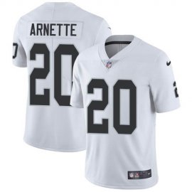 Nike Las Vegas Raiders #20 Damon Arnette White Youth Stitched NFL Vapor Untouchable Limited Jersey