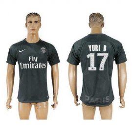 Paris Saint-Germain #17 Yuri B Sec Away Soccer Club Jersey