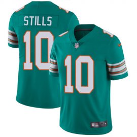 Nike Miami Dolphins #10 Kenny Stills Aqua Green Alternate Mens Stitched NFL Vapor Untouchable Limited Jersey