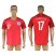 England #17 Henderson Away Soccer Country Jersey