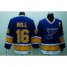 St. Louis Blues #16 Brett Hull Stitched Blue CCM Throwback NHL Jersey