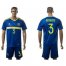 Bosnia Herzegovina #3 Bicakcic Home Soccer Country Jersey