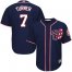 Washington Nationals #7 Trea Turner Navy Blue Cool Base Stitched Youth MLB Jersey