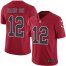 Nike Atlanta Falcons #12 Mohamed Sanu Sr Red Mens Stitched NFL Limited Rush Jersey