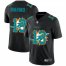 Miami Dolphins #13 Dan Marino Mens Nike Team Logo Dual Overlap Limited NFL Jersey Black