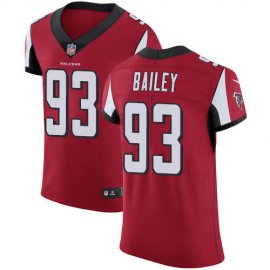 Nike Atlanta Falcons #93 Allen Bailey Red Team Color Mens Stitched NFL Vapor Untouchable Elite Jersey