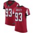 Nike Atlanta Falcons #93 Allen Bailey Red Team Color Mens Stitched NFL Vapor Untouchable Elite Jersey