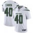 Nike New York Jets #40 Trenton Cannon White Mens Stitched NFL Vapor Untouchable Limited Jersey