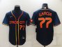 Astros 77 Luis Garcia Navy Nike 2022 City Connect Cool Base Jersey