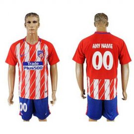 Atletico Madrid Personalized Home Soccer Club Jersey