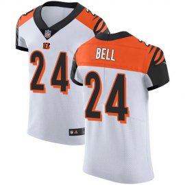 Nike Cincinnati Bengals #24 Vonn Bell White Mens Stitched NFL New Elite Jersey