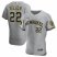 Milwaukee Brewers #22 Christian Yelich Mens Nike Gray Road 2020 Authentic Player MLB Jersey